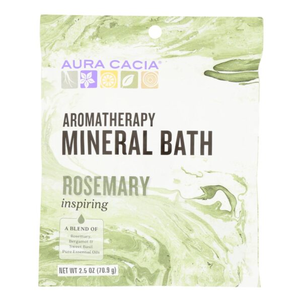 Aura Cacia - Aromatherapy Mineral Bath Inspiration - 2.5 oz - Case of 6