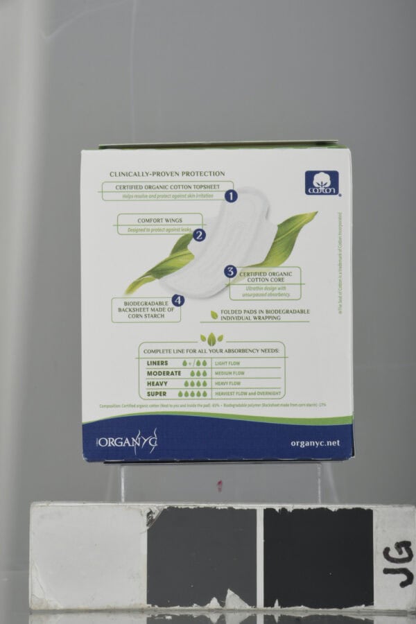 Organyc - Pads Night Ctn Fold W/wng - 1 Each - 10 CT