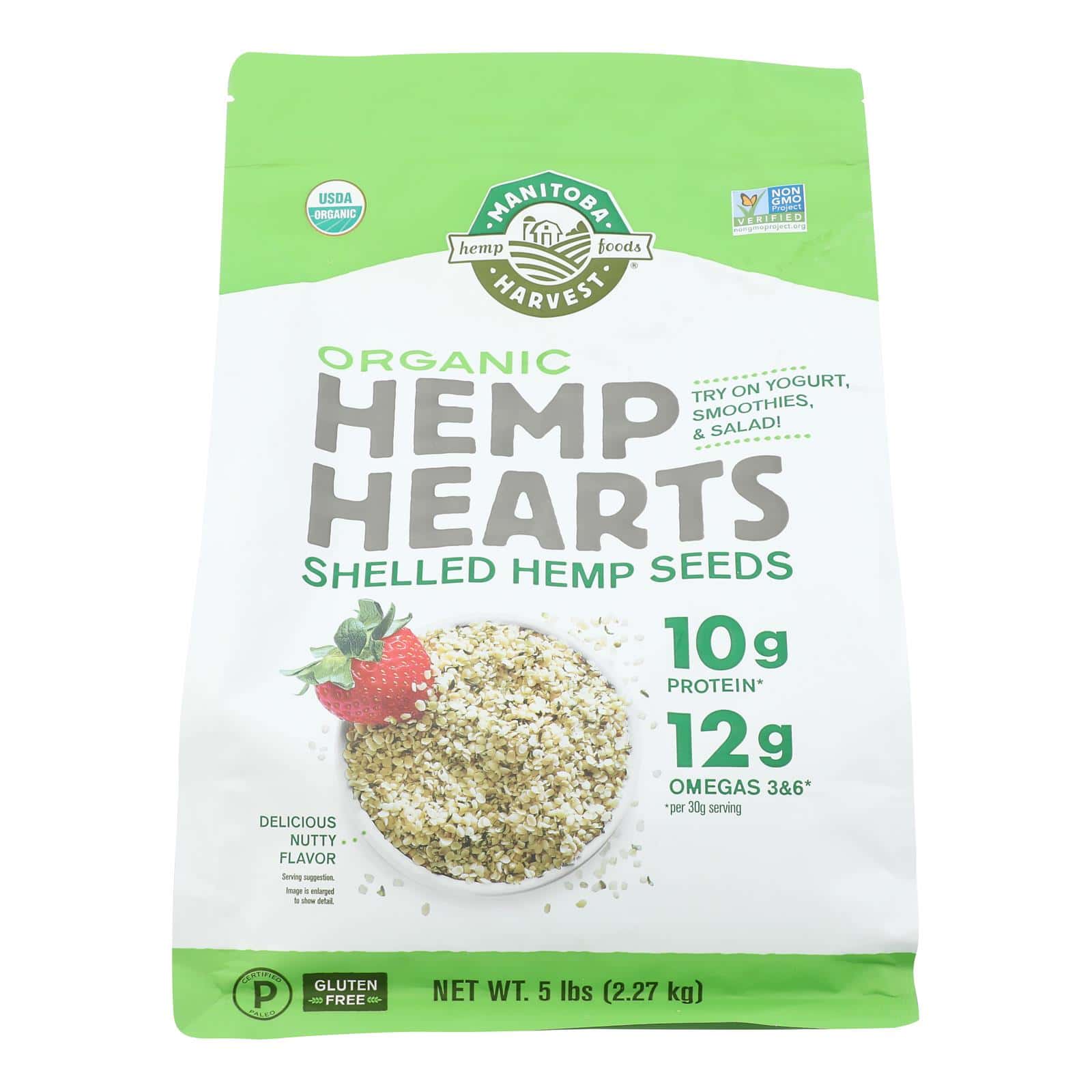 Manitoba Harvest Hemp Hearts - Organic - Shelled - 5 lb - 1 each - Image 2