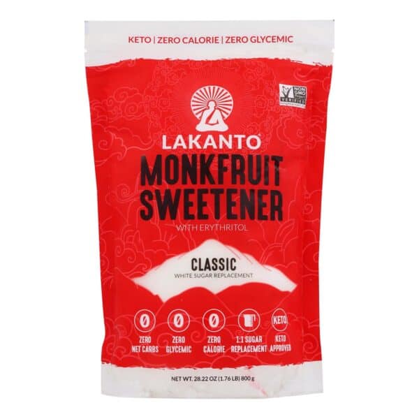 Lakanto's Classic Monkfruit Sweetener  - Case of 8 - 28.22 OZ - Image 2
