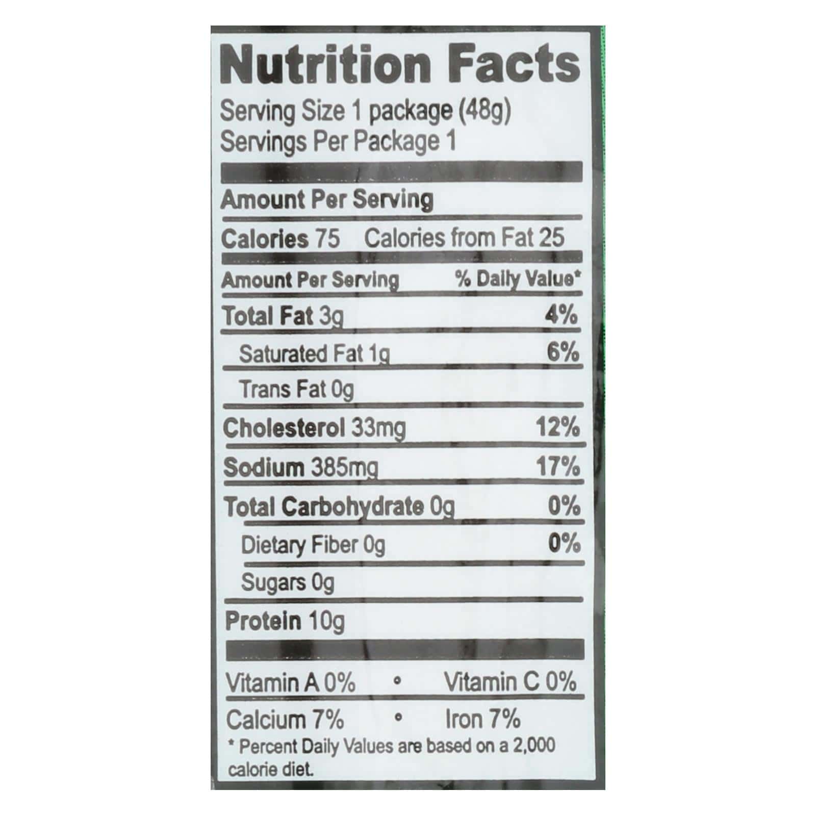 Nick's Sticks Snack Sticks - Turkey - Case of 25 - 1.7 oz. - Image 3