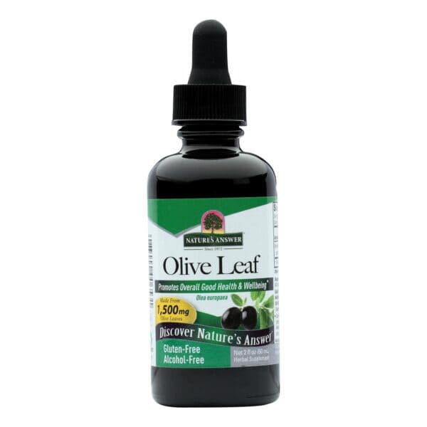 Nature's Answer - OleoPein Olive Leaf Alcohol Free - 2 fl oz - Image 2