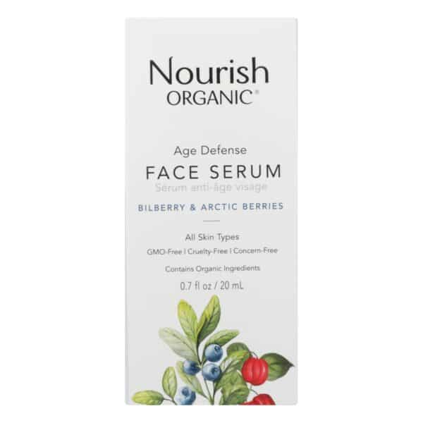 Nourish - Face Serum Age Defense - 1 Each - 0.7 FZ - Image 2