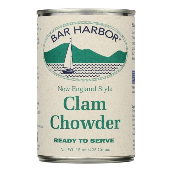 Bar Harbor - Clam Chowder - Ready to Serve - Case of 6-15 oz. - Image 2