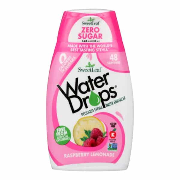 Sweet Leaf Water Drops - Raspberry Lemonade - 1.62 fl oz - Image 3