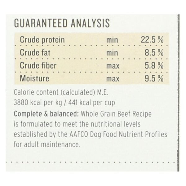 The Honest Kitchen - Dog Food - Whole Grain Beef Recipe - Case of 6 - 2 lb. - Image 2
