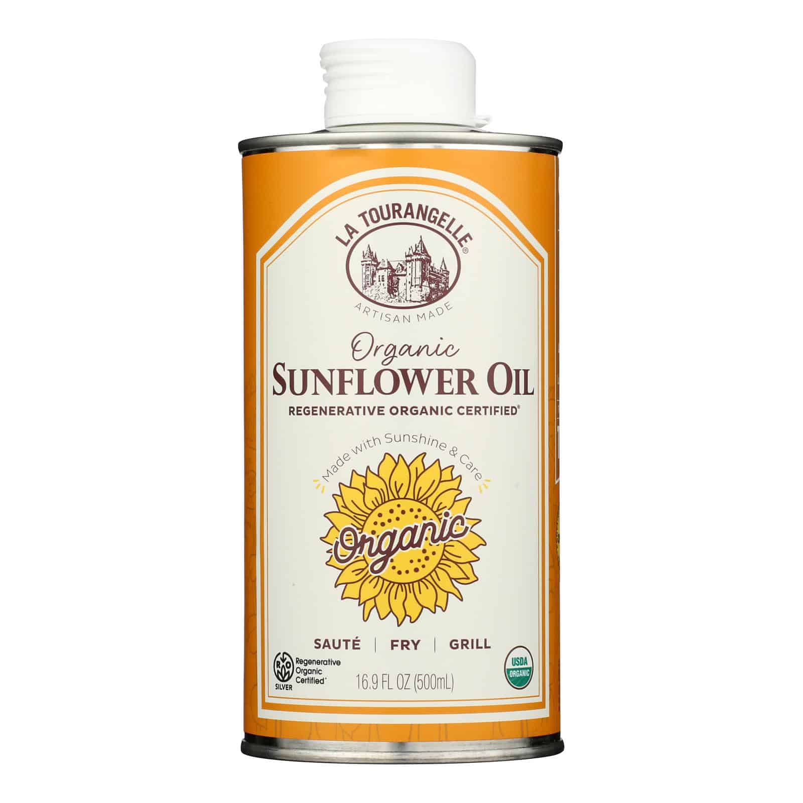 La Tourangelle - Sunflower Oil Organic Regnrtv - Case of 6-16.9 FZ - Image 3