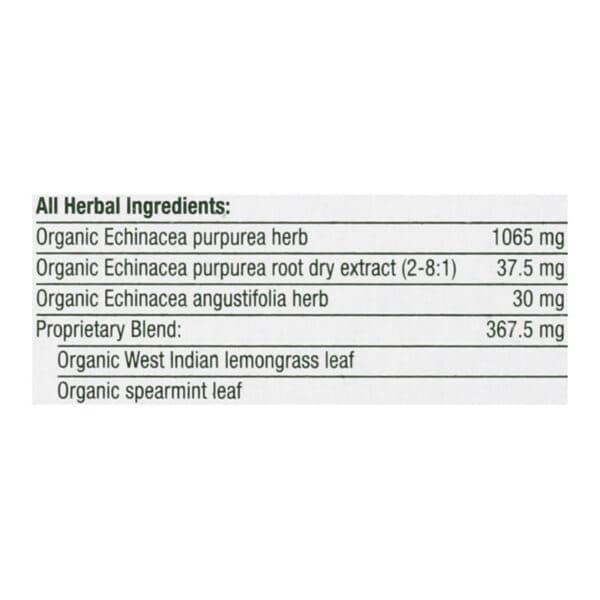 Traditional Medicinals Organic Echinacea Plus Tea - Caffeine Free - 16 Bags - Image 2