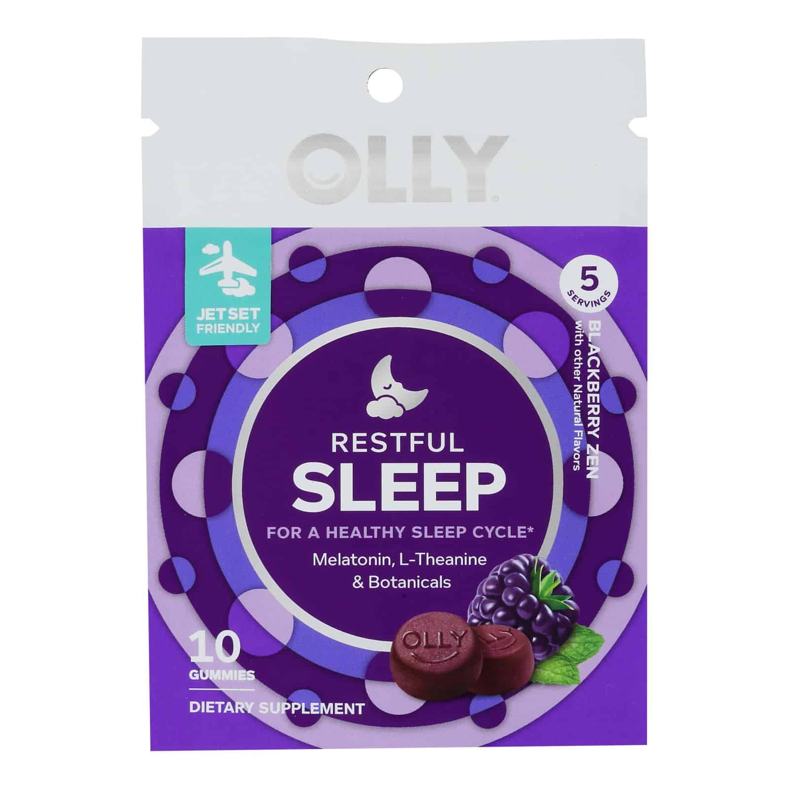 Olly - Sleep Blkbry Zen Gummie - Case of 24-10 CT - Image 2