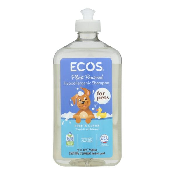 ECOS - Hypoallergenic Conditioning Pet Shampoo - Fragrance Free - 17 fl oz. - Image 2