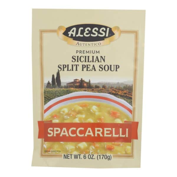 Alessi - Split Pea Soup - Spaccarelli - Case of 6 - 6 oz. - Image 2