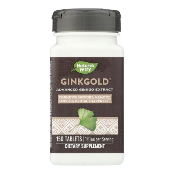 Nature's Way - Ginkgold 60 Mg - 150 Tablets