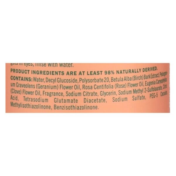 Mrs. Meyer's Clean Day - Multi-Surface Everyday Cleaner - Geranium - 16 fl oz - Case of 6 - Image 2