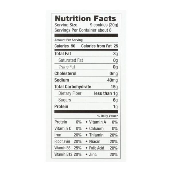 Earth's Best Organic Letter of The Day Oatmeal Cinnamon Cookies - Case of 6 - 5.3 oz. - Image 3