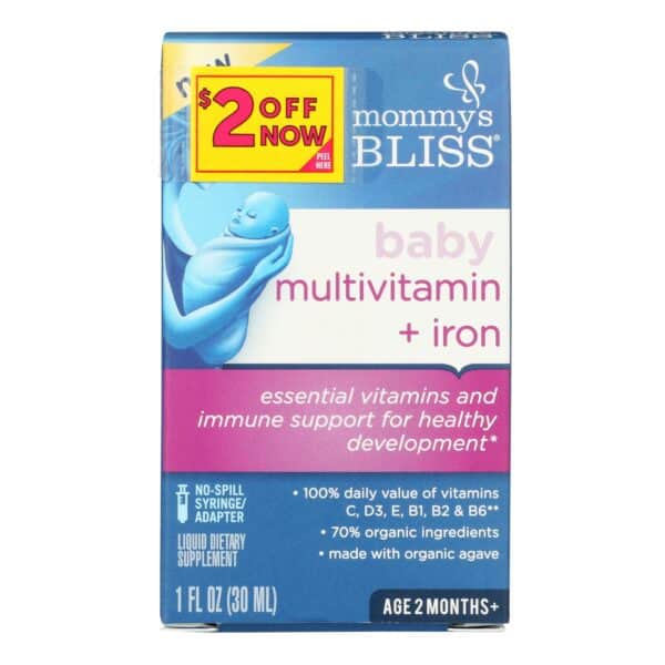 Mommy's Bliss - Multivit Iron Drops Baby - 1 Each-1 FZ - Image 2
