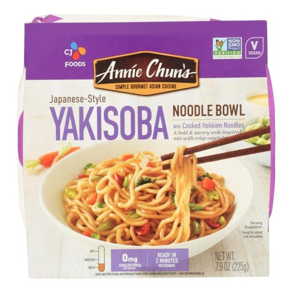 Annie Chun's Japanese-Style Yakisoba Noodle Bowl - Case of 6 - 7.9 OZ
