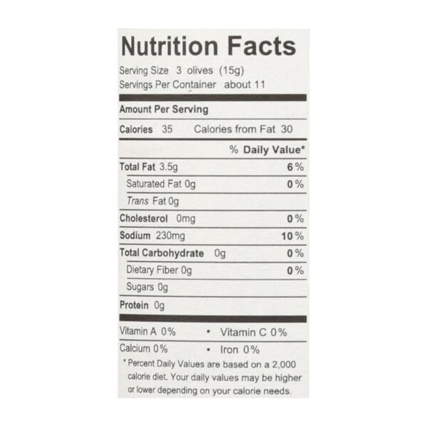 Divina - Organic Greek Mixed Olives - Case of 6 - 6.35 oz. - Image 3