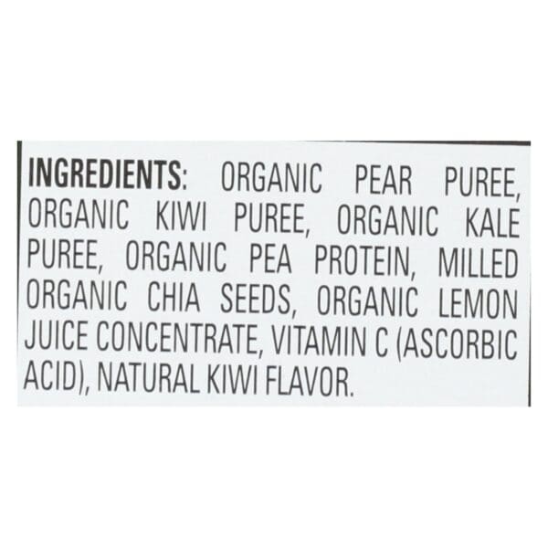 Happy Tot Toddler Food - Organic - Fiber and Protein - Stage 4 - Pear Kiwi and Kale - 4 oz - case of 16 - Image 2