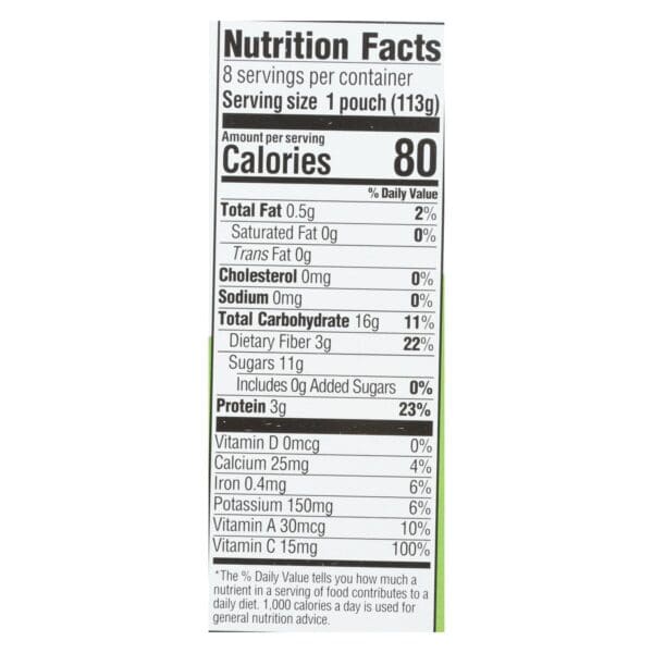 Happy Tot Toddler Food - Organic - Fiber and Protein - Stage 4 - Pear Kiwi and Kale - 4 oz - case of 16