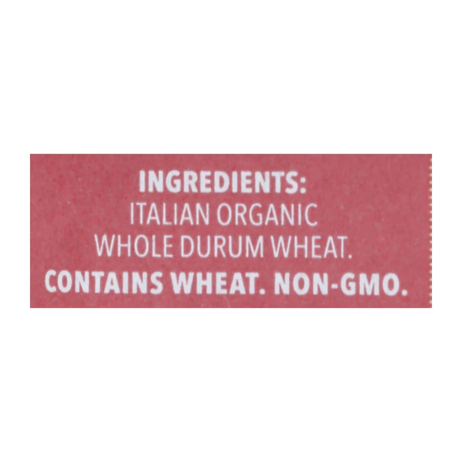 Delallo - Organic Whole Wheat Capellini Pasta - Case of 16 - 1 lb.