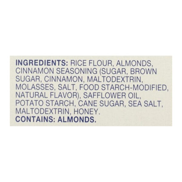 Blue Diamond - Nut Thin Crackers - Honey Cinnamon  - Case of 12 - 4.25 oz. - Image 2