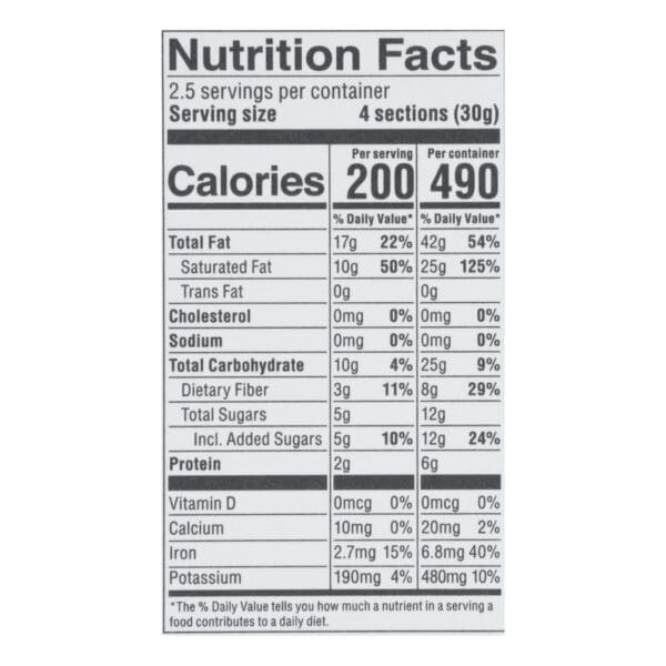 Alter Eco Americas - Chocolate Dp Dark Crisp Mint - Case of 12 - 2.65 OZ