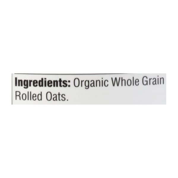 Better Oats Organic Cereal - Old Fashioned Oats - Case of 12 - 16 oz. - Image 2