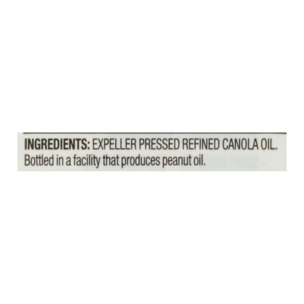 Spectrum Naturals Refined Canola Oil - Case of 12 - 32 Fl oz. - Image 2