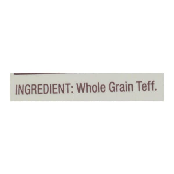 Bob's Red Mill - Teff Whole Grain - Case of 4 - 24 OZ - Image 3