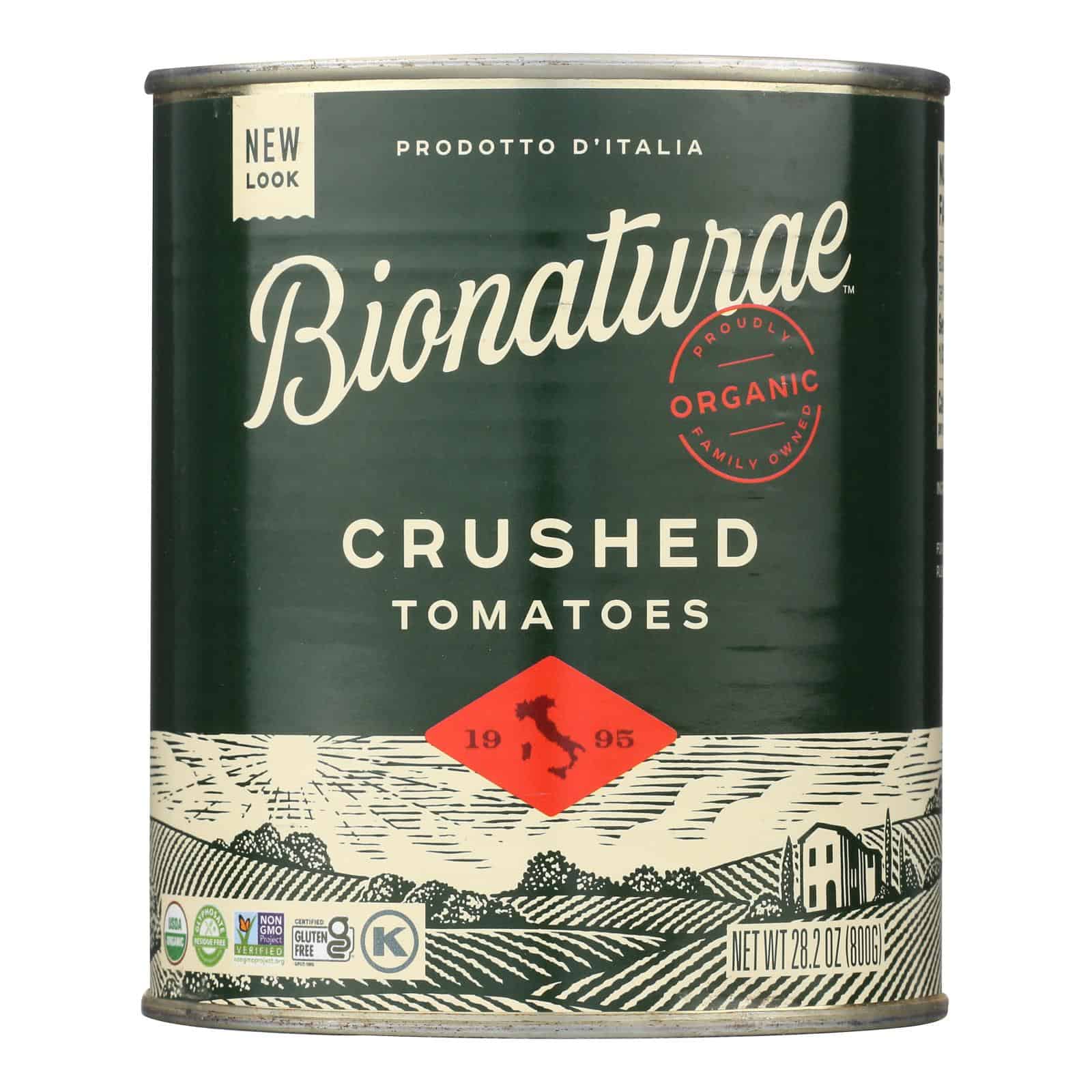 Bionaturae Tomatoes - Organic - Crushed - 28.2 oz - case of 12