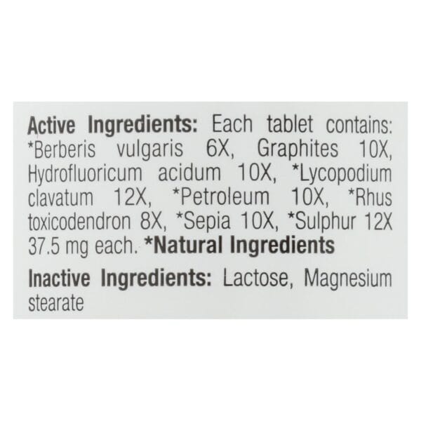BHI - Skin Eczema Relief - 100 Tablets - Image 2