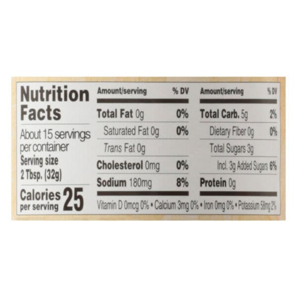 Woodstock - Bbqsce Org Ls Sug&sdm - Case of 12-17 OZ - Image 3