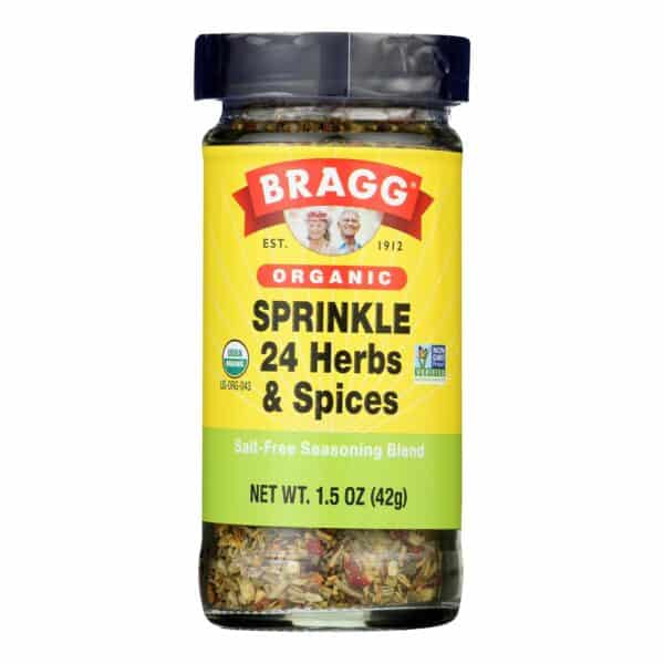 Bragg - Seasoning - Organic - Bragg - Sprinkle - Natural Herbs and Spices - 1.5 oz - case of 12 - Image 2