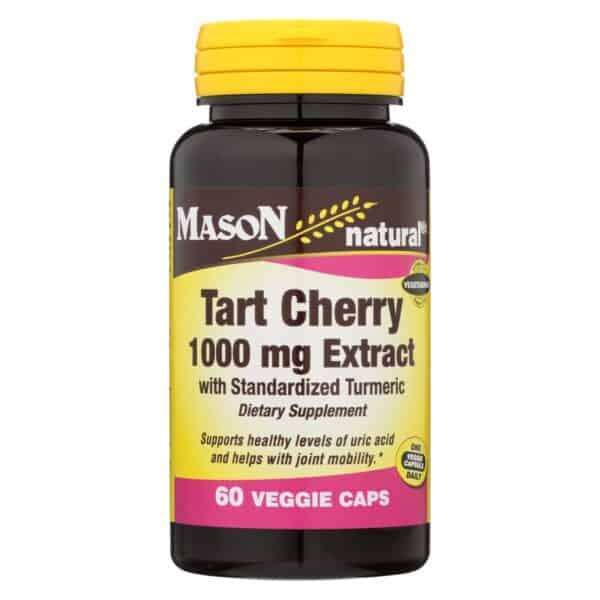 Mason Naturals - Tart Cherry with Turmeric - 60 Capsules - Image 2