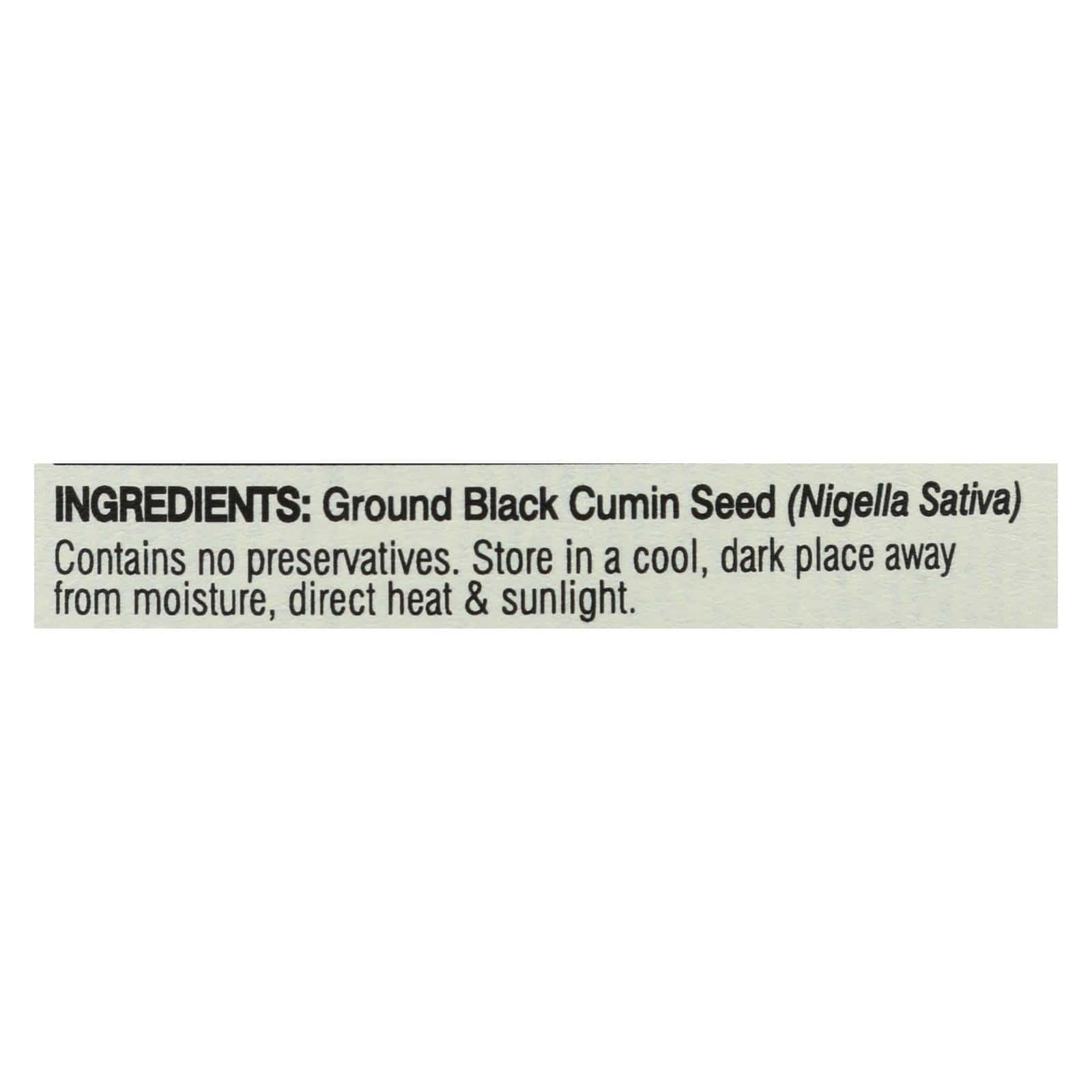 Amazing Herbs - Black Seed Ground Seed - 16 oz - Image 2