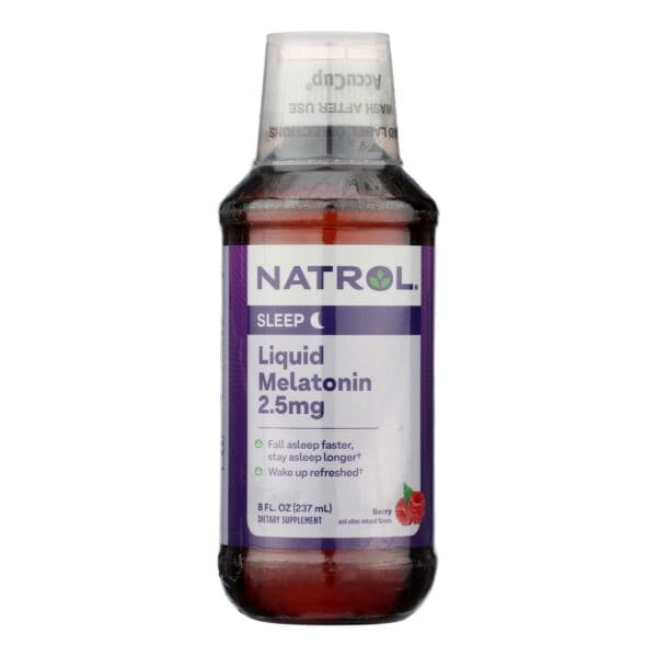 Natrol - Melatonin Liquid 2.5mg - 8 FZ