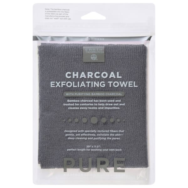 Earth Therapeutics - Hydro Towel Purify Chrcol - 1 Each - .06 OZ