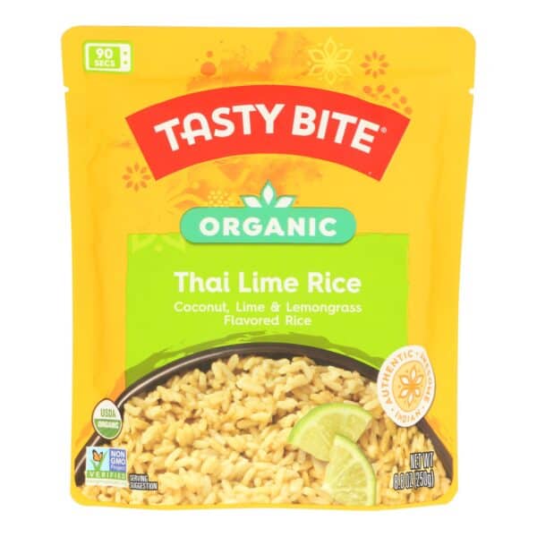 Tasty Bite Rice - Thai Lime - 8.8 oz - case of 6 - Image 3