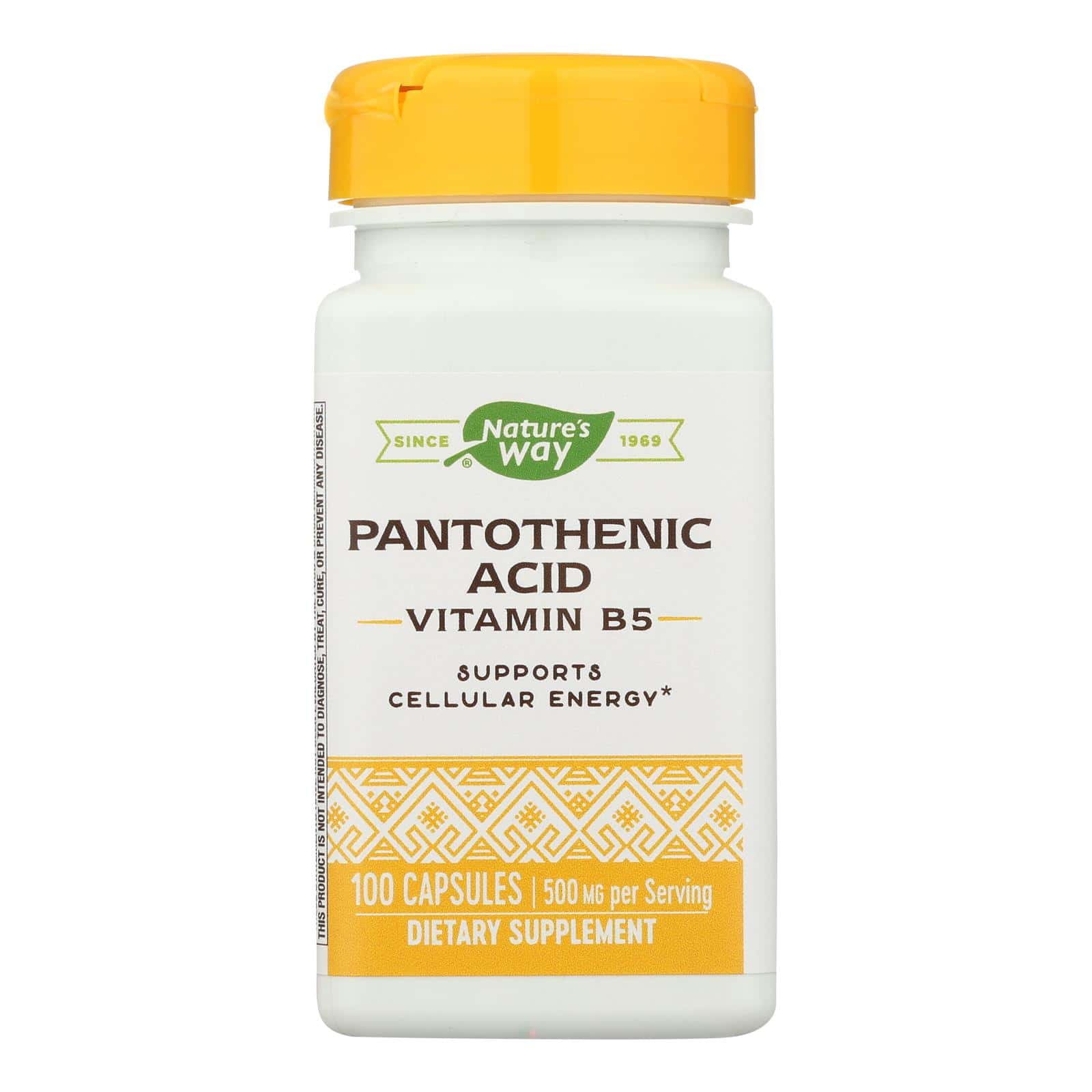 Nature's Way - Pantothenic Acid - 250 mg - 100 Capsules - Image 2