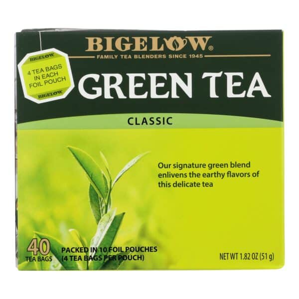 Bigelow Tea Tea - Green - Case of 6 - 40 BAG - Image 2