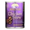 Wellness Pet Products Dog Food - Chicken with Peas and Carrots - Case of 12 - 12.5 oz. - Image 2