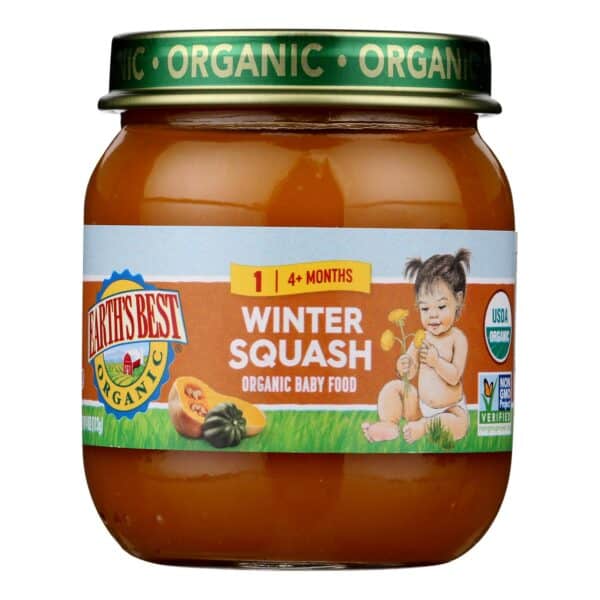 Earth's Best - Stg 2 Og2 Winter Squash - CS of 10-4 OZ - Image 3