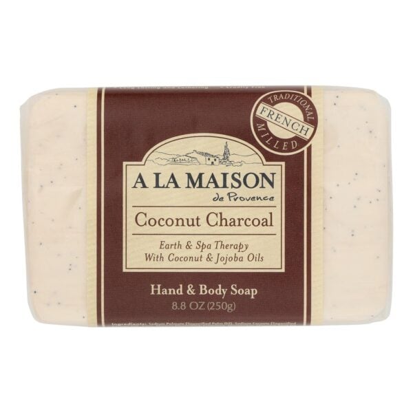A La Maison - Bar Soap - Coconut Charcoal - 8.8 Oz
