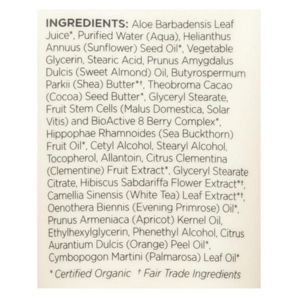 Andalou Naturals Hand Cream - A Force of Nature Shea Butter plus Sea Buckthorn - Clementine - 3.4 oz