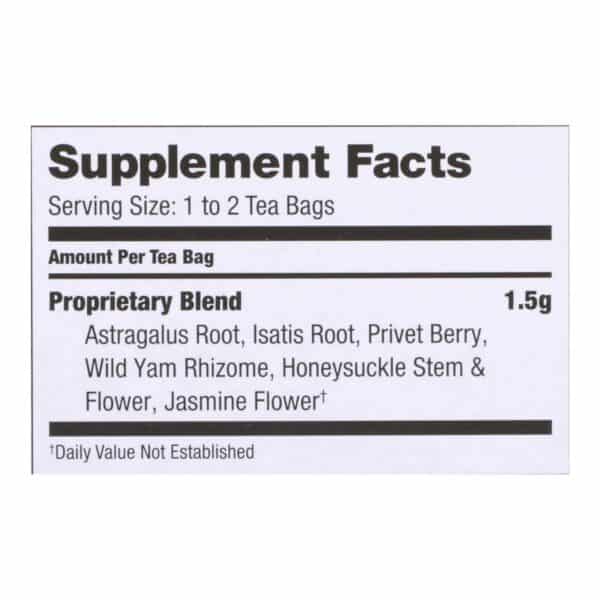 Bravo Teas and Herbs - Tea - Daily Immunity - 20 Bag