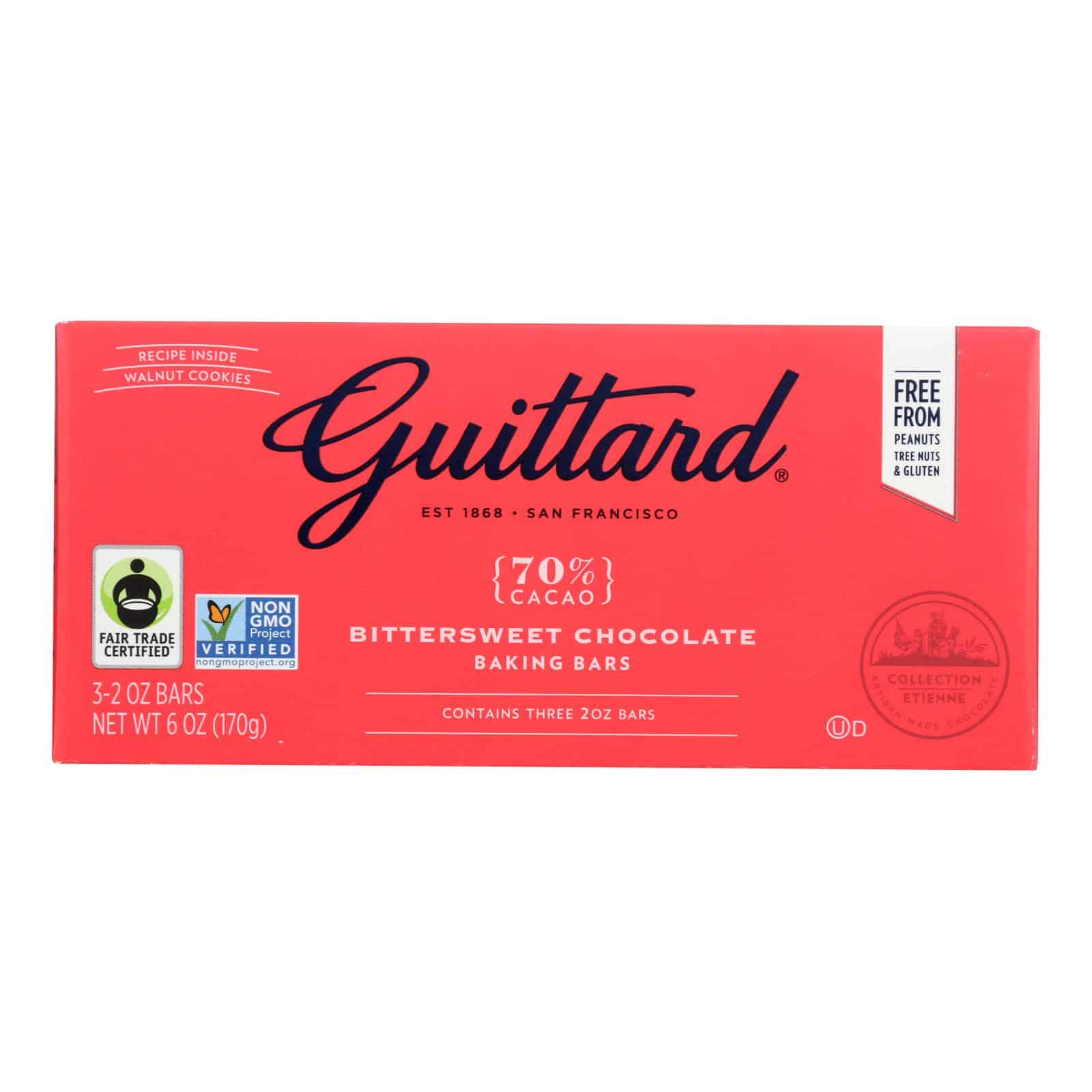 Guittard Chocolate Variety Mix - Unsweetened Bittersweet and Semisweet - Case of 12 - 2 oz. - Image 3