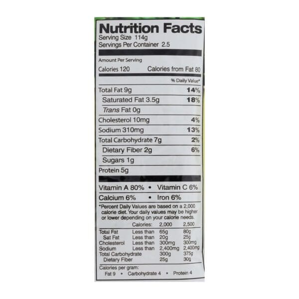 Jyoti Cuisine India Saag Paneer - Case of 6 - 10 oz.