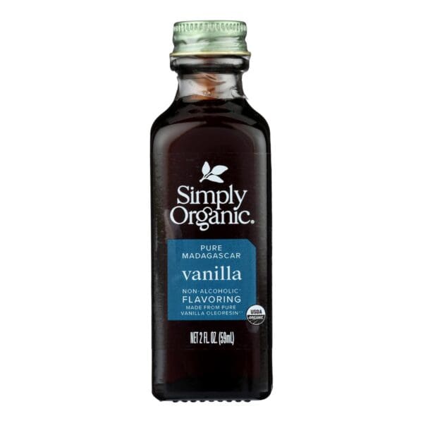 Simply Organic Vanilla Flavoring - Organic - 2 oz - Case of 6