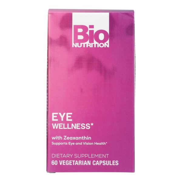 Bio Nutrition - Inc Eye Wellness with Zeaxanthin - 60 Vegetarian Capsules