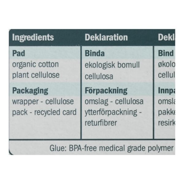 Natracare Organic & Natural Ultra Pads  - Case of 12 - 12 CT - Image 2